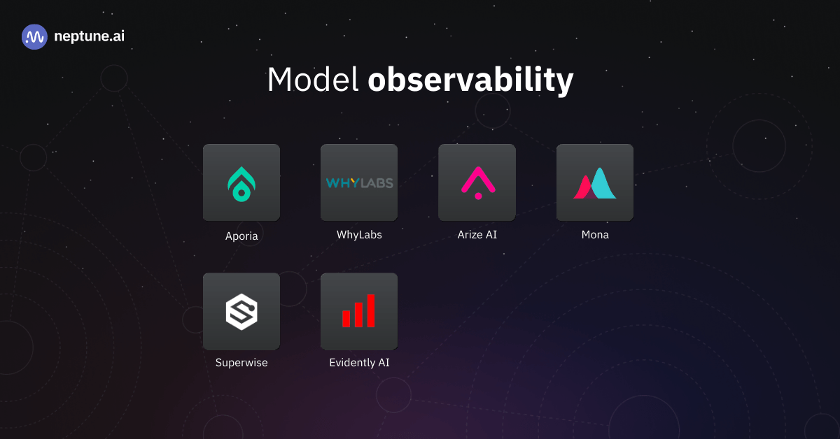 Some model observability tools in the MLOps landscape in 2023