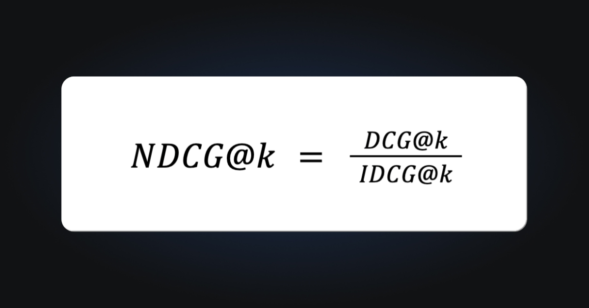 The Normalized DCG